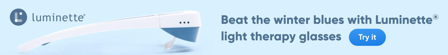 Luminette lichttherapie bril