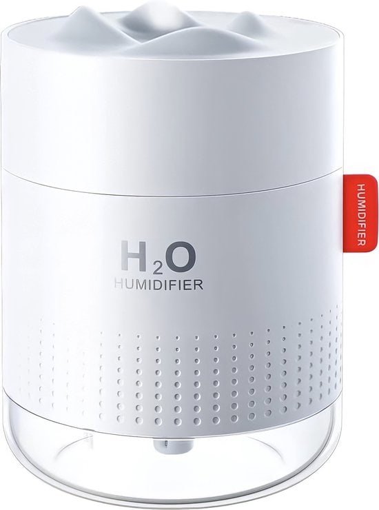 Compacte Luchtbevochtiger met Nachtlampje