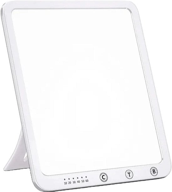 Daglichtlamp met Timer & Dimfunctie - 10.000 lux - Lichttherapielamp - SAD lamp - Lichttherapie - Zonlicht lamp - Hobby lamp