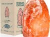 Dimbare Grote Zoutlamp 3-5KG Himalayazout– Tafellamp – Sfeerlamp – Zoutsteen Nachtlampje – Dimbaar – Incl. E-book – Kerstcadeau