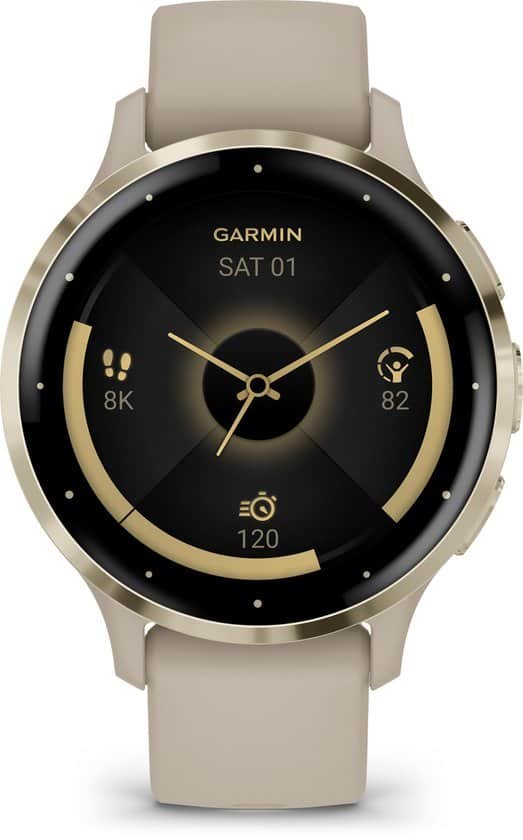 Garmin Venu 3s - Smartwatch - AMOLED-Scherm - French Grey