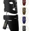 PARVALE® Led Gezichtsmasker - Collageen & Led Masker - Infraroodlamp - Rood Licht Therapie - Infraroodtherapie - Red Light Therapy - Led Face Mask - Ook Voor Nek
